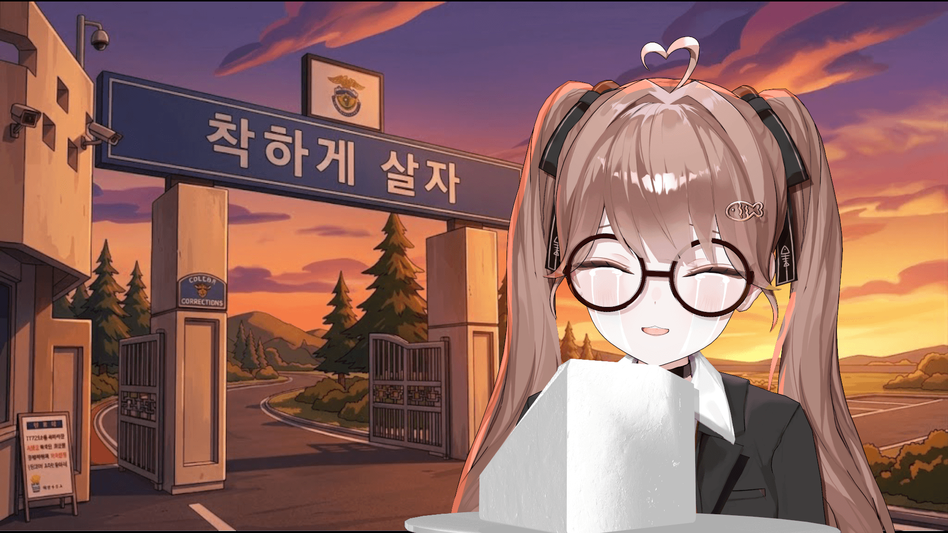 치지직 출소 기념 두부 먹방 관련 이미지